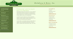 Desktop Screenshot of holmberghowe.com